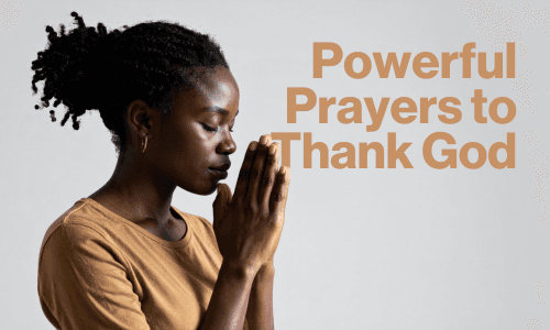 Powerful Prayers to Thank God Image