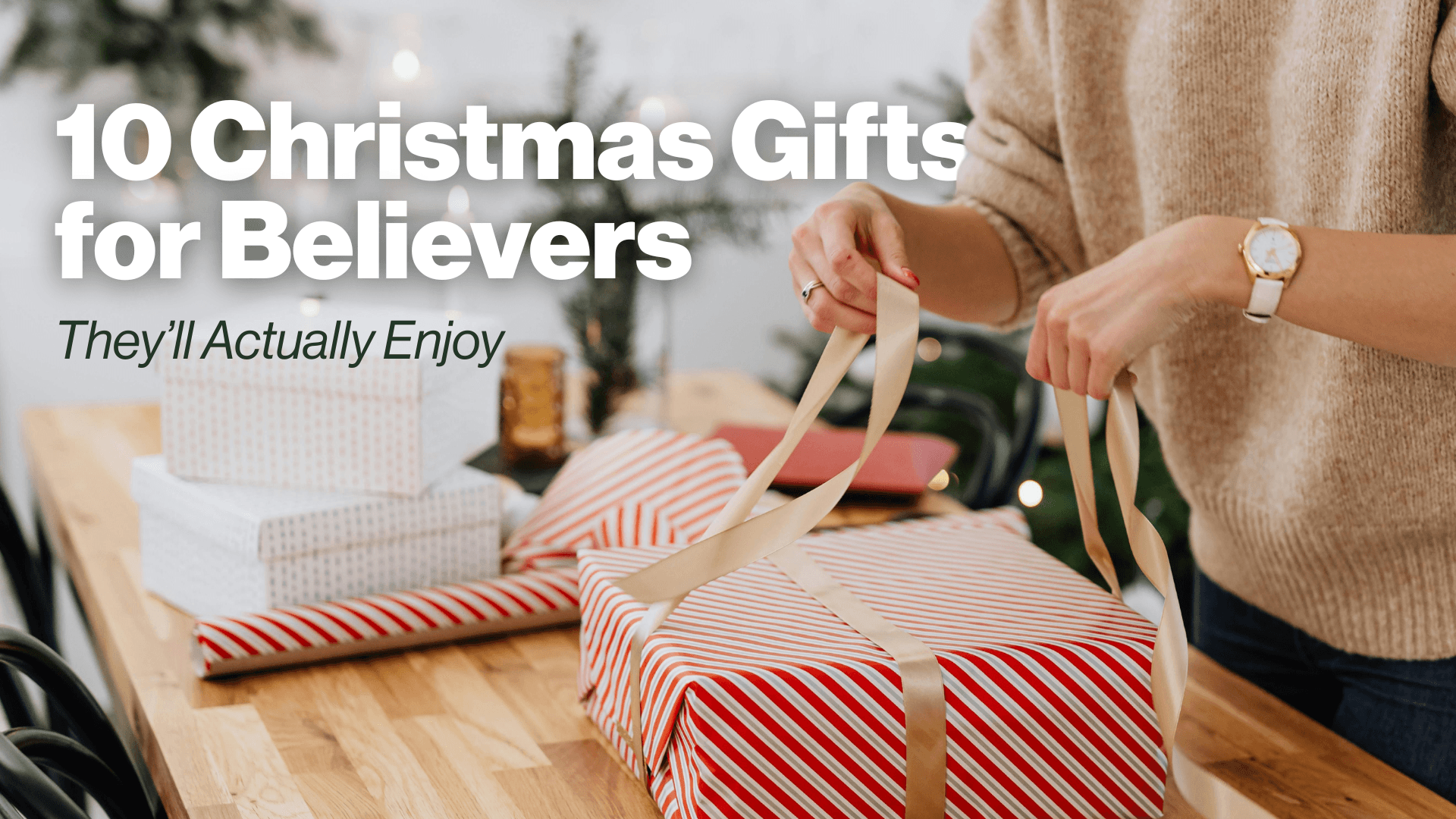 10 Christmas Gifts for Believers They'll Actually Enjoy 1920x1080 Image