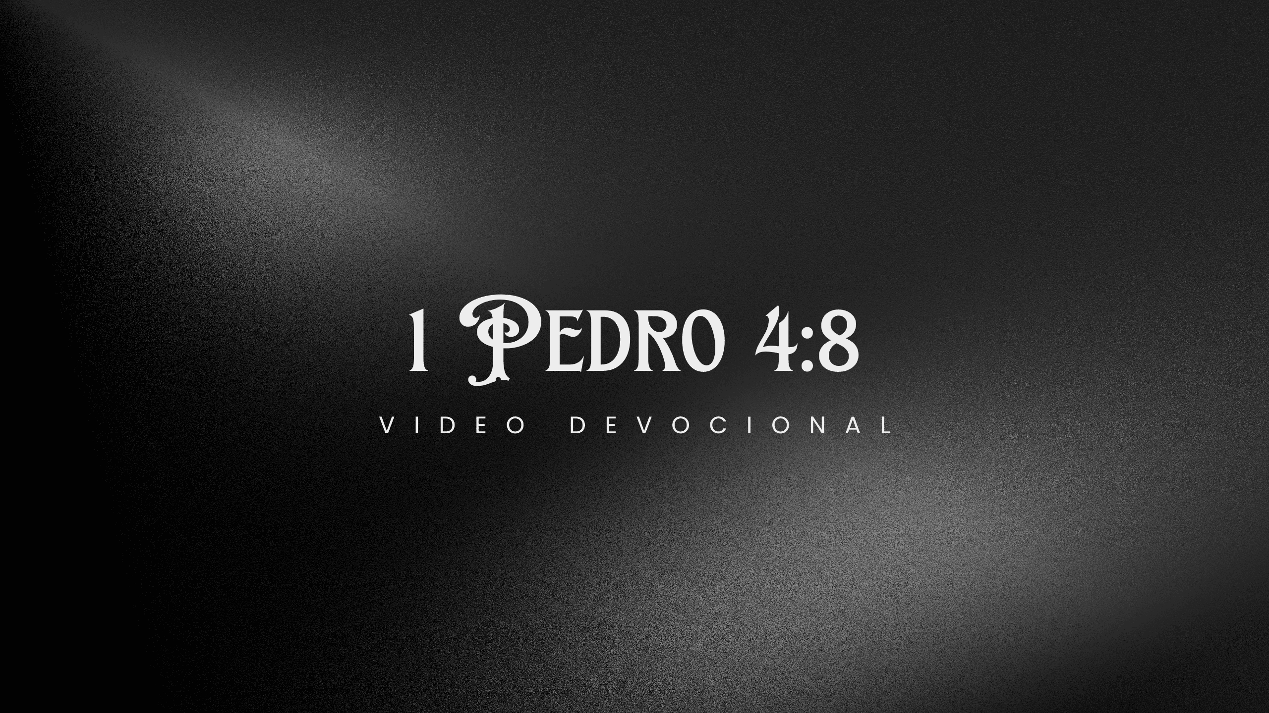 1 Pedro 4:8 devotional cover