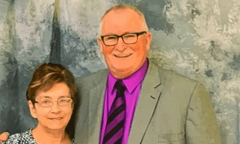 Pastor Johnny Dunbar and his wife, Marlene