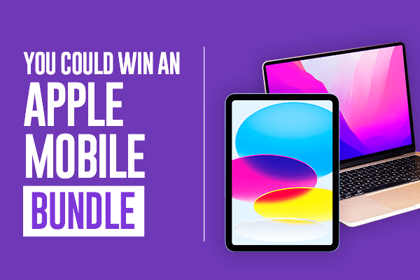 You Could win an Apple Mobile Bundle