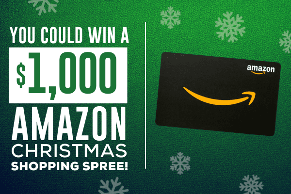 You Could Win a $1,000 Amazon Shopping Spree