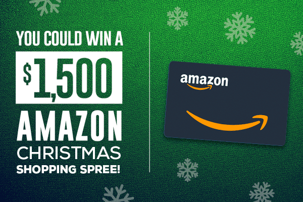 You Could Win a $1,500 Amazon Shopping Spree