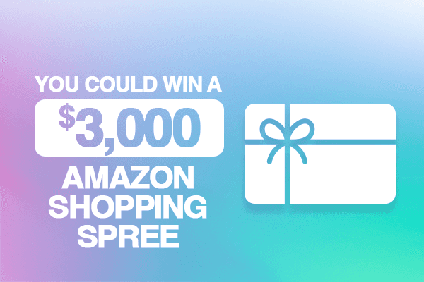 You Could Win A $3,000 Amazon Shopping Spree