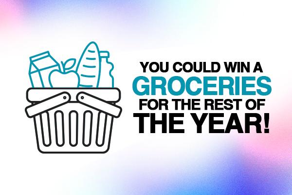 You Could Win Groceries For The Rest of the Year