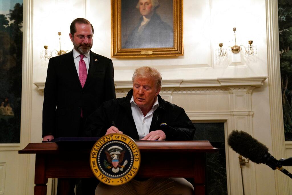 President Trump Signs Coronavirus Bill 