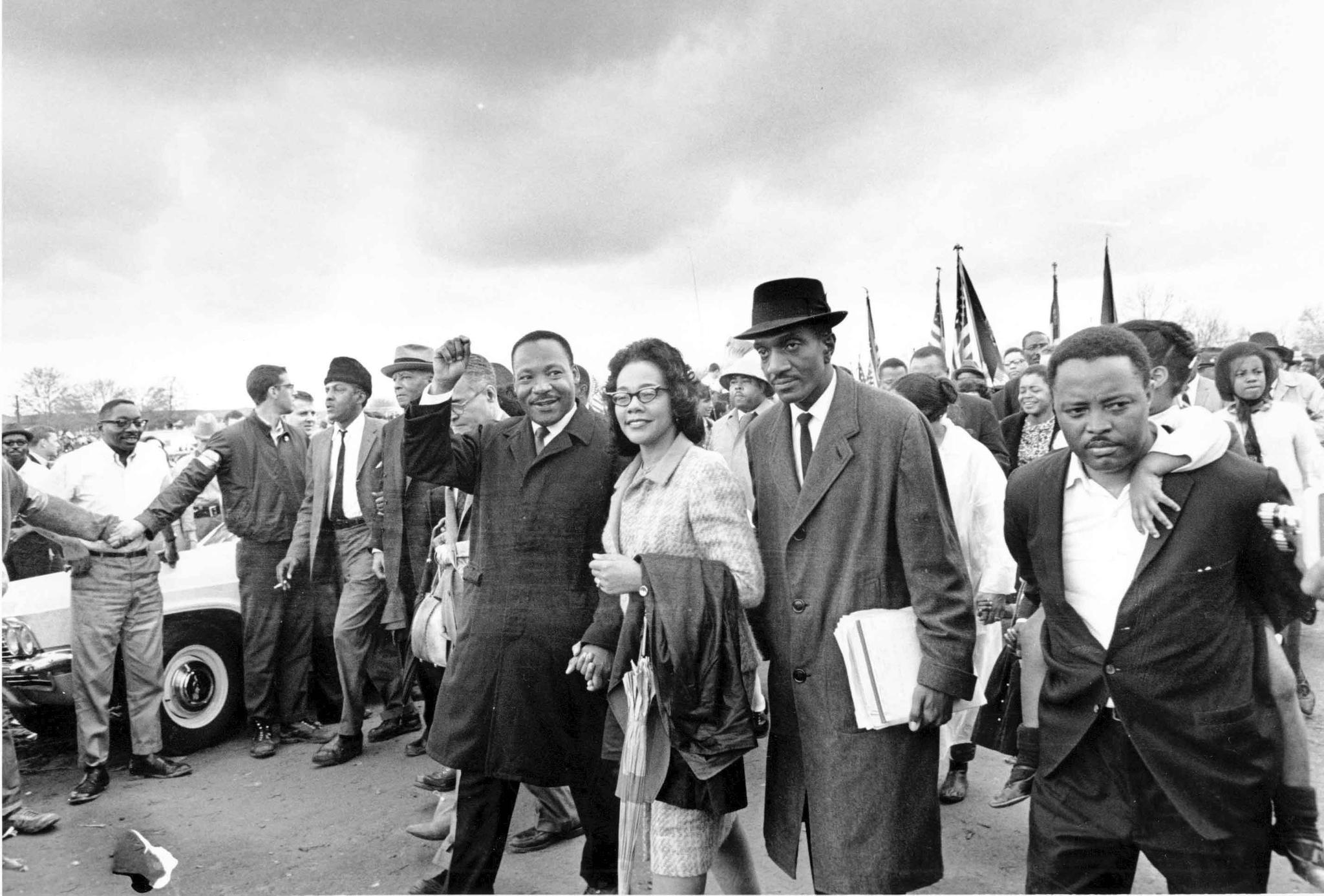Dr. Martin Luther King Jr. and his wife Coretta Scott King