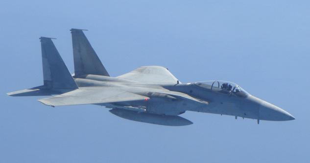 US Air Force Jet flying