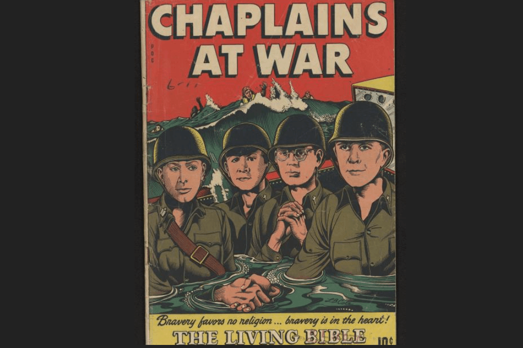 “Chaplains at War” Comic Book, The Living Bible #3