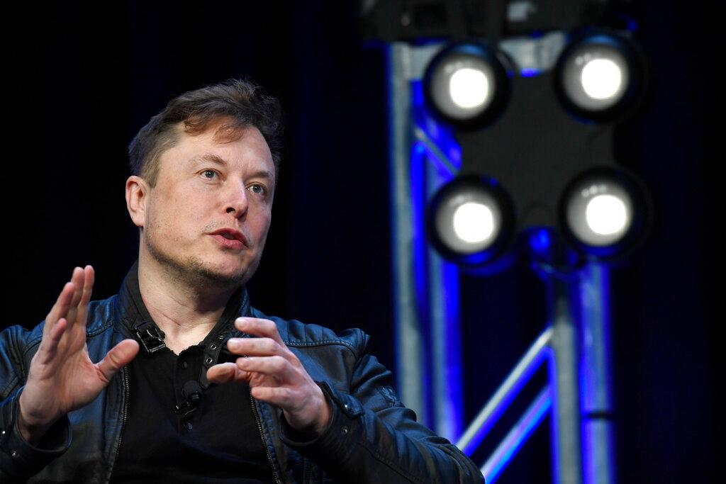  Elon Musk speaks at the SATELLITE Conference and Exhibition
