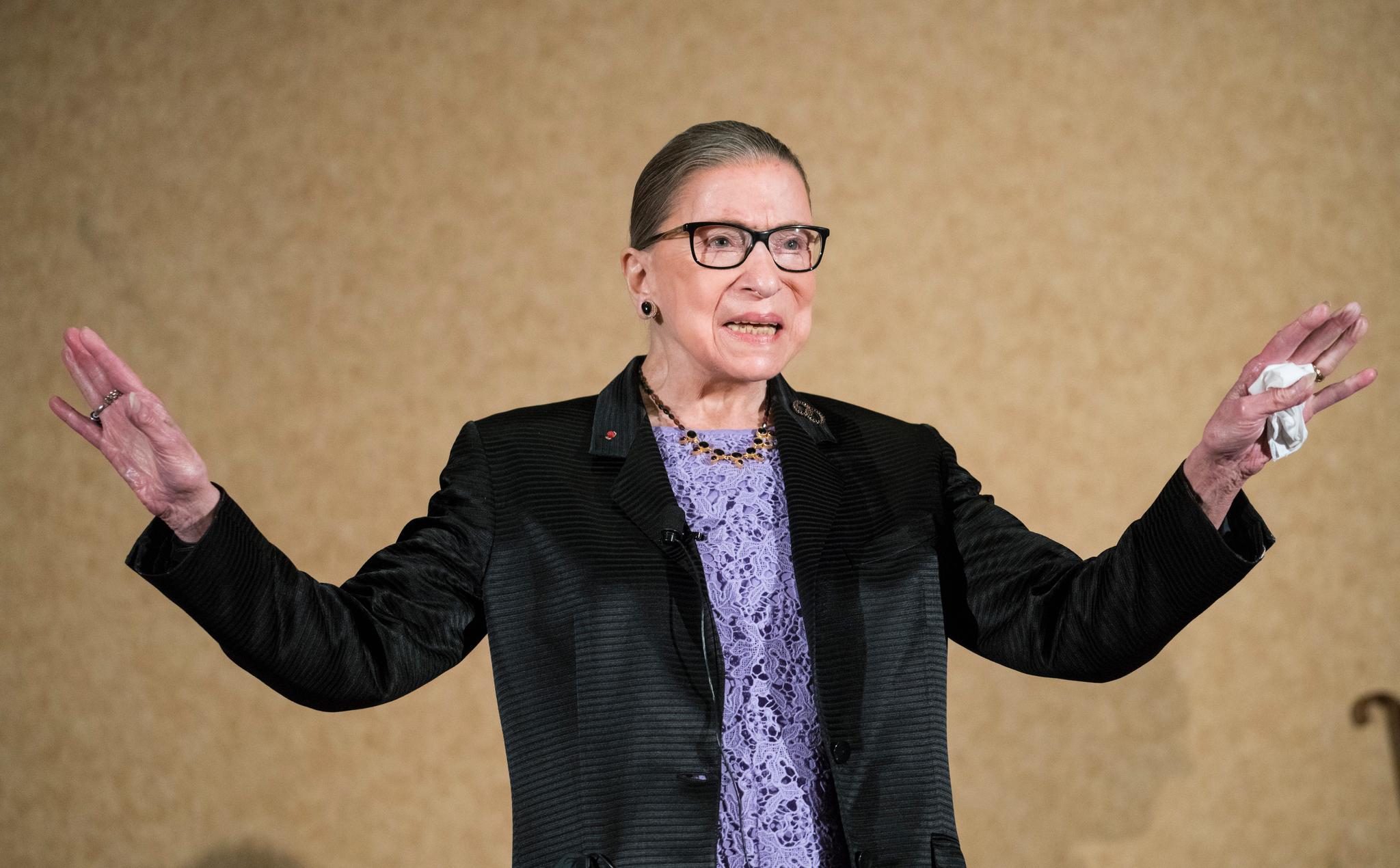 Ginsburg has completed radiation therapy for the cancerous tumor
