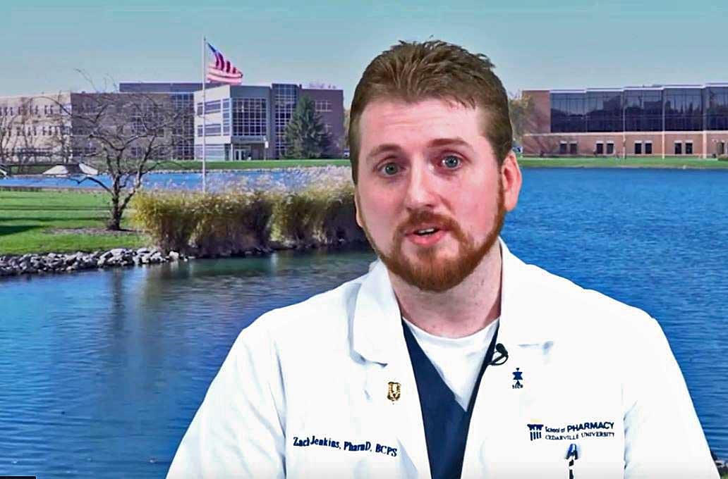 Dr. Zach Jenkins, associate professor of pharmacy practice at Cedarville University